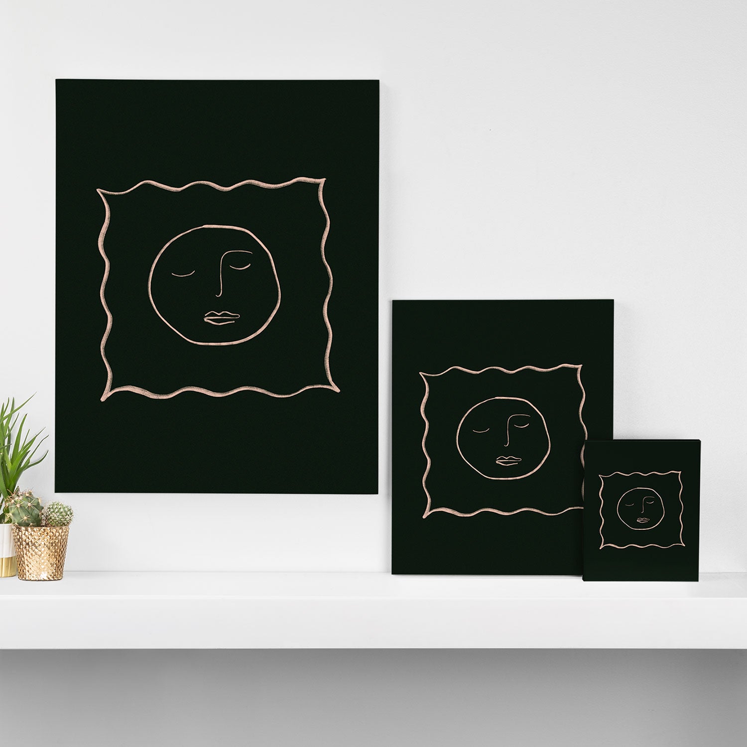 MOON Canvas Print Gallery Image 3