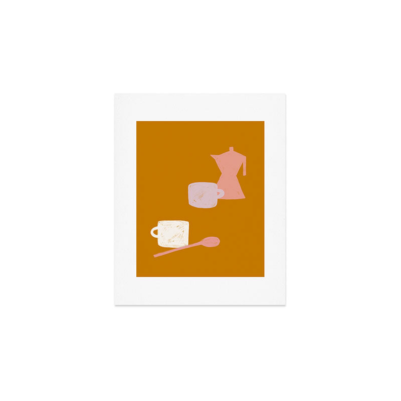 MORNING COFFEE Art Print Gallery Image 1