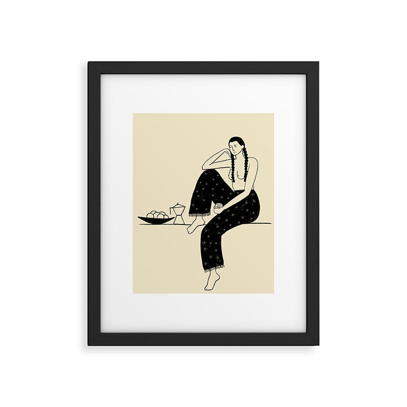 MORNING Framed Art Print Gallery Image 4