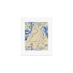 MYSTICAL FOREST BLUE Art Print Gallery Image 1