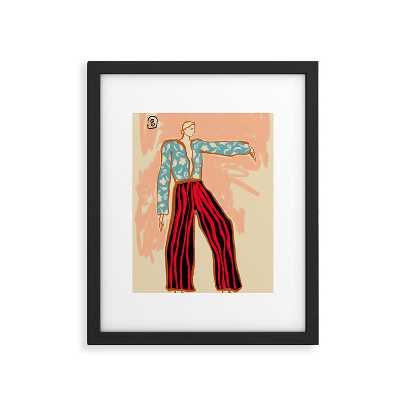 NEW YEAR DANCE Framed Art Print Gallery Image 5