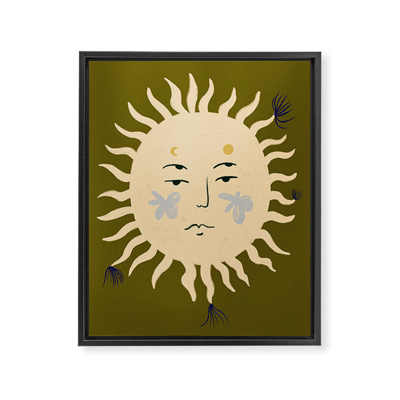 OLIVE SUN Framed Canvas Print Gallery Image 3