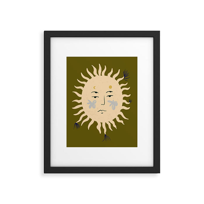 OLIVE SUN Framed Art Print Gallery Image 1