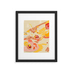 ORANGE AND PINK FRUIT Framed Art Print Gallery Image 6
