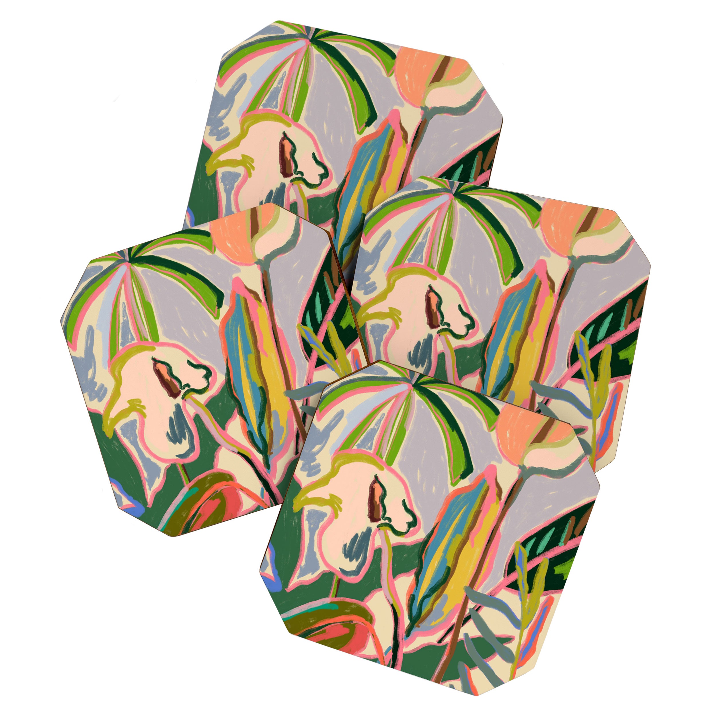 PEACE LILY Coaster Gallery Image 1