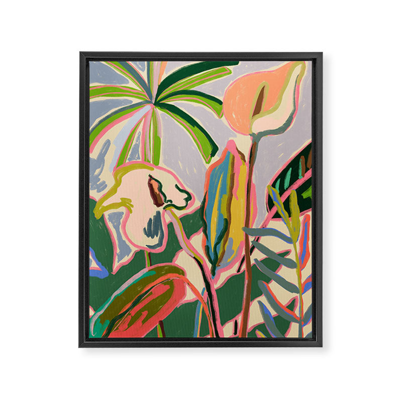 PEACE LILY Framed Canvas Print Gallery Image 3