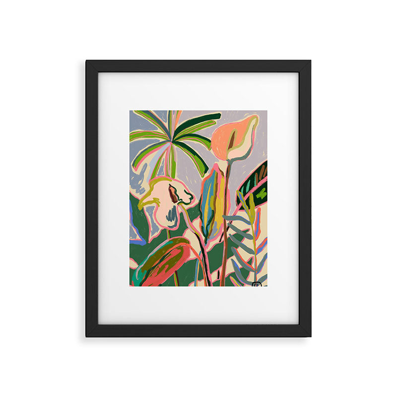 PEACE LILY Framed Art Print Gallery Image 5