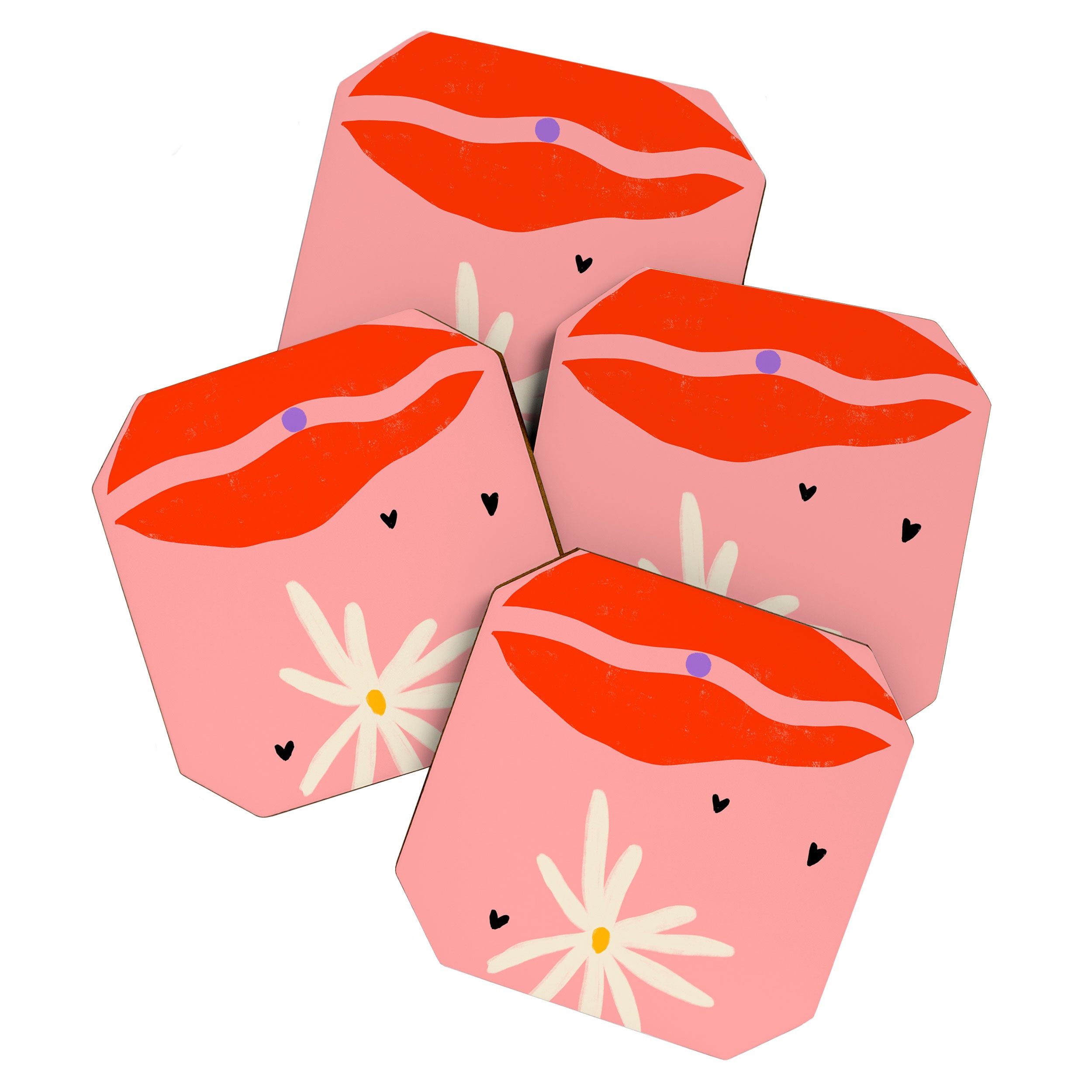 PEARL AND DAISY Coaster Gallery Image 1