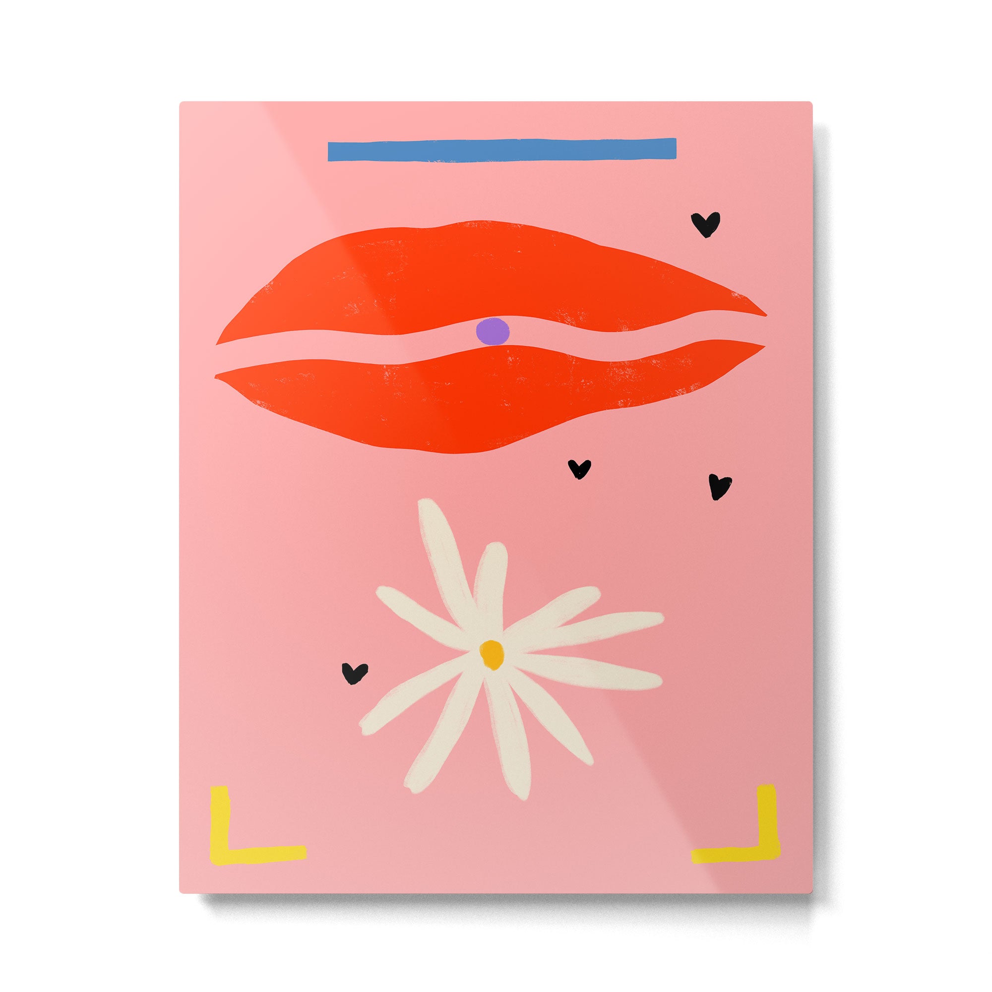 PEARL AND DAISY Metal Print Gallery Image 4