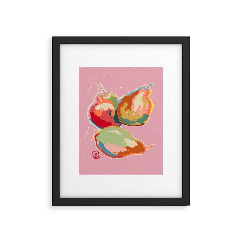 PERFECT PEARS Framed Art Print Gallery Image 4