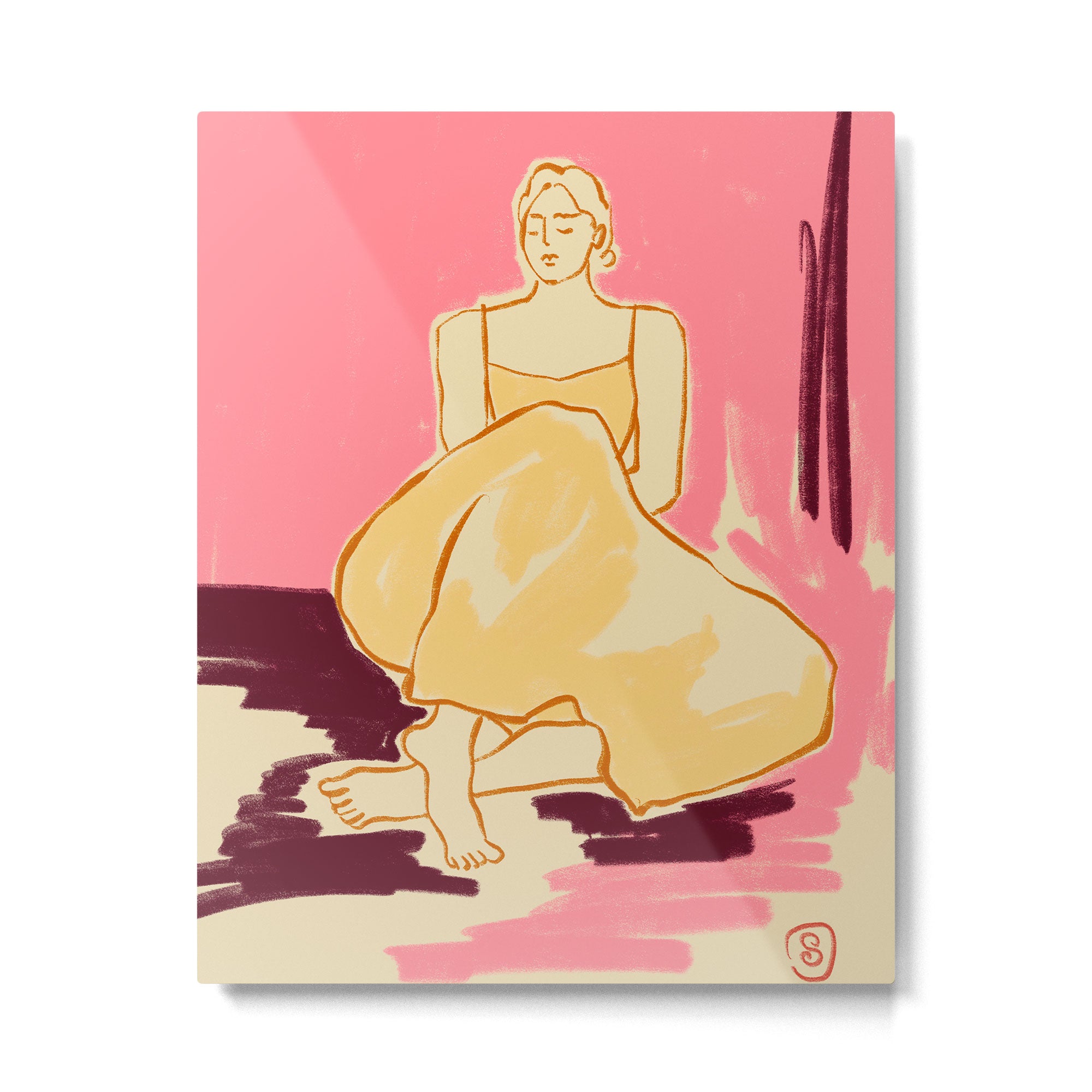 PINK DREAM Metal Print Gallery Image 4