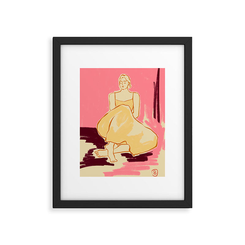 PINK DREAM Framed Art Print Gallery Image 4