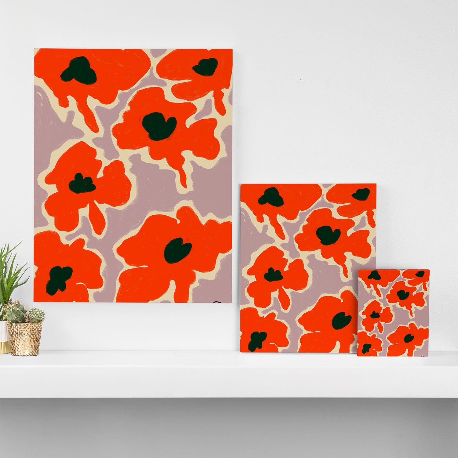 POPPY Canvas Print Gallery Image 3