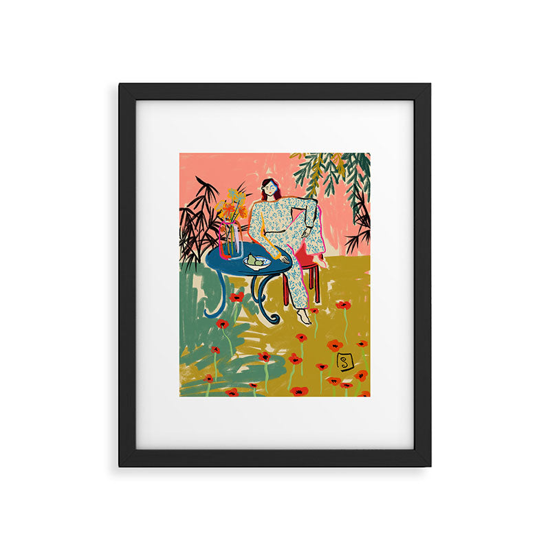 POPPY SEASON Framed Art Print Gallery Image 5