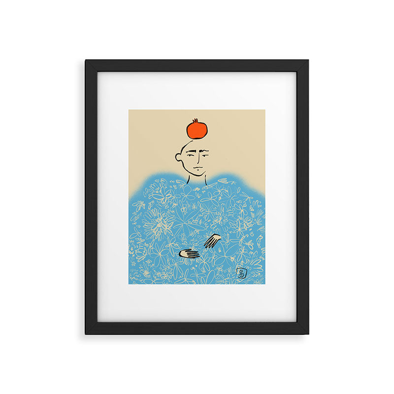 QUEEN OF WISDOM Framed Art Print Gallery Image 5
