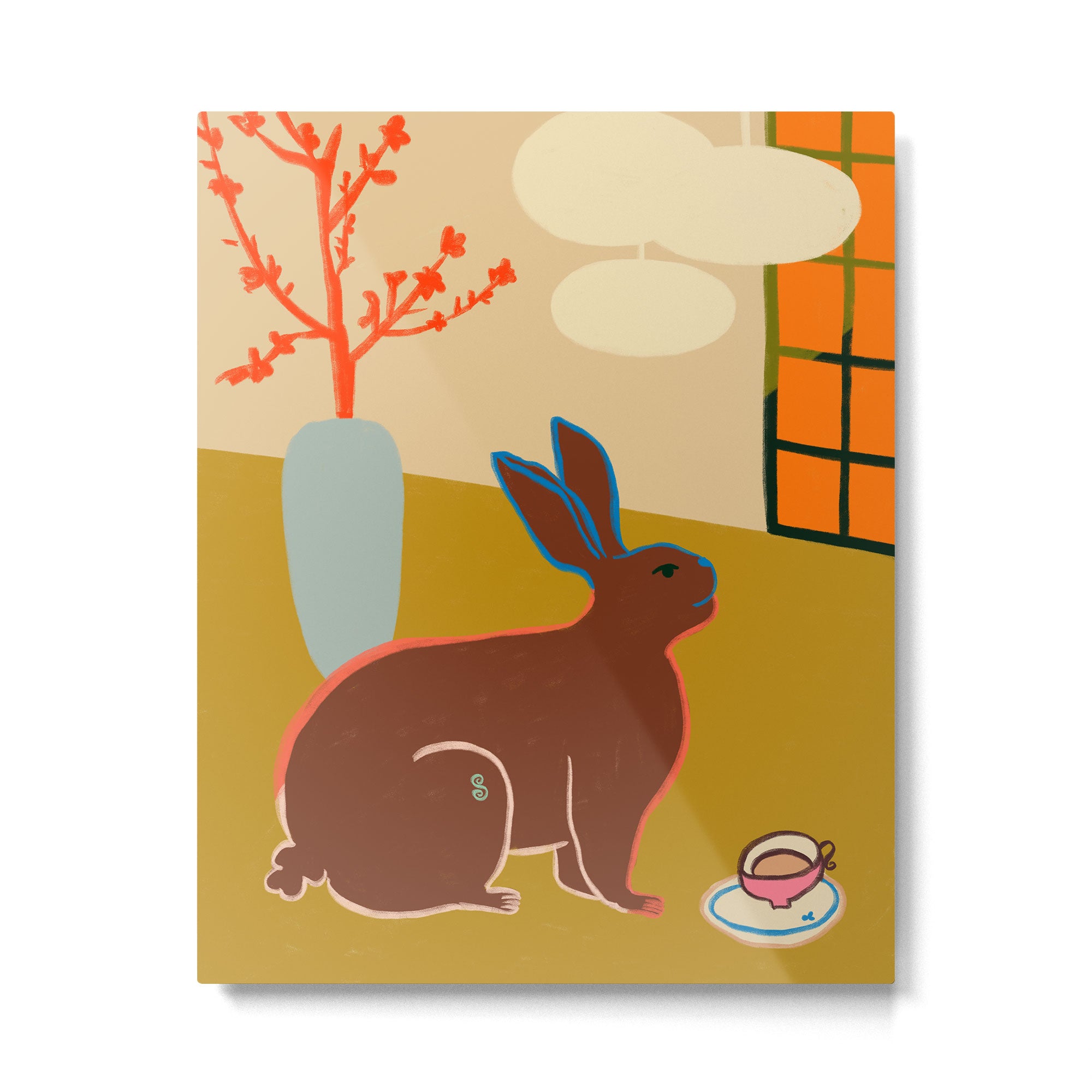 RABBIT Metal Print Gallery Image 4