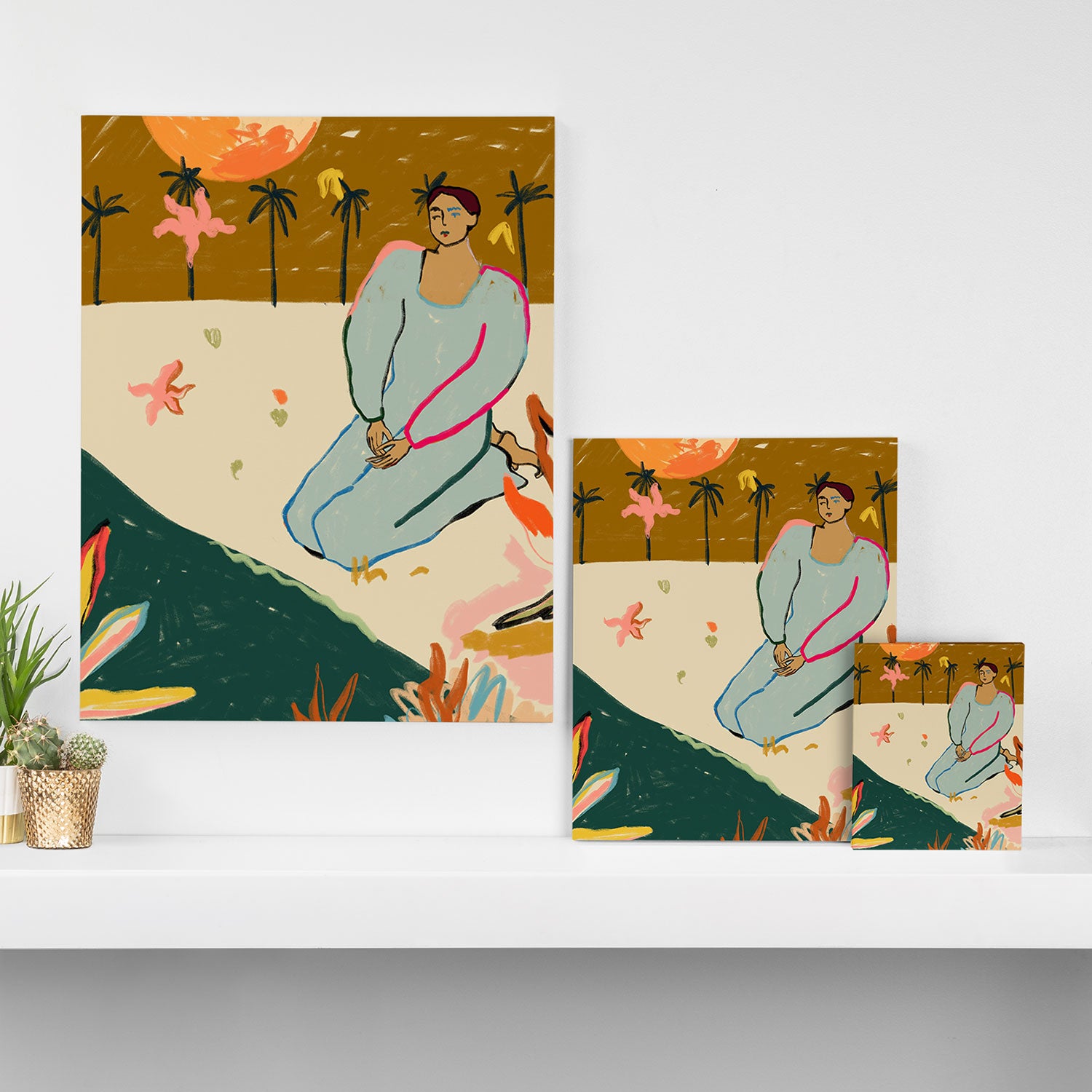 REFLECTION Canvas Print Gallery Image 3