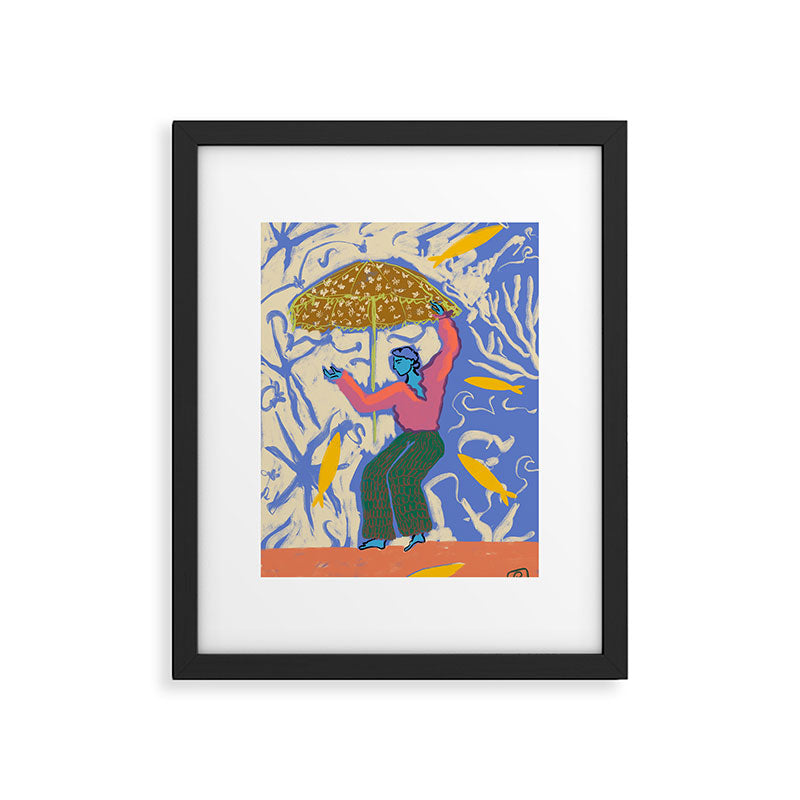 SEA DANCER Framed Art Print Gallery Image 5