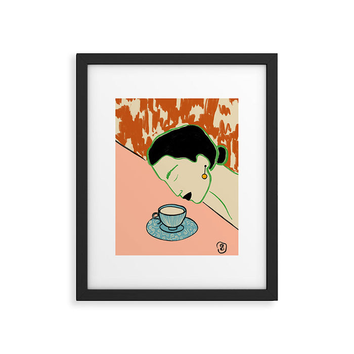 SILENT JOY Framed Art Print Gallery Image 1
