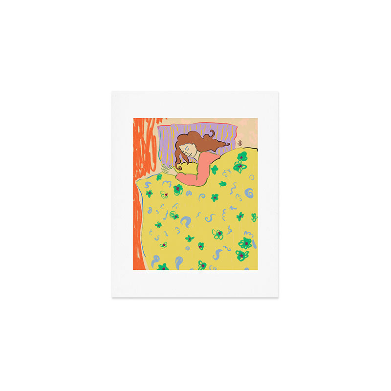 SLEEPING IN Art Print Gallery Image 1
