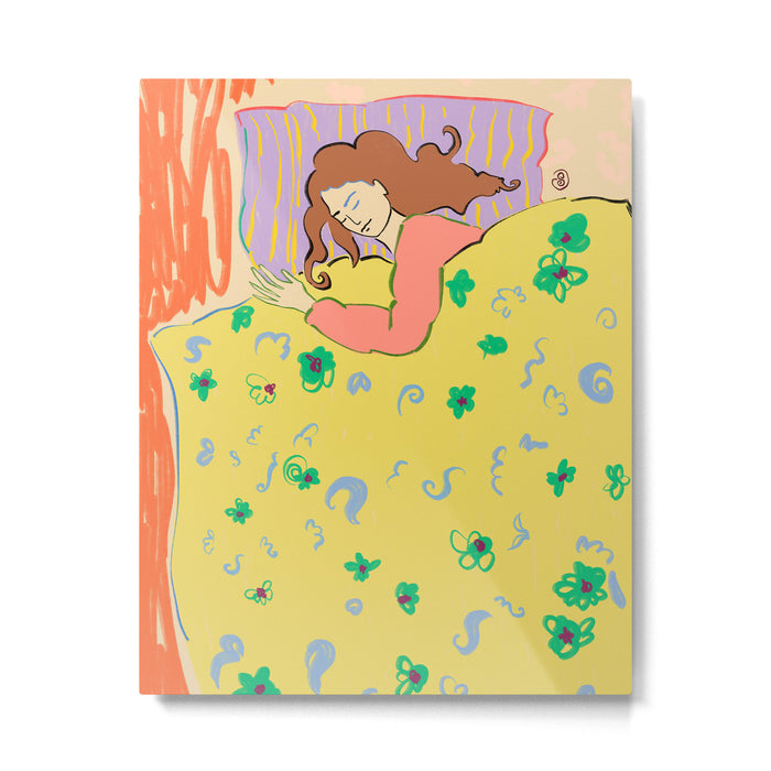 SLEEPING IN Metal Print Gallery Image 1