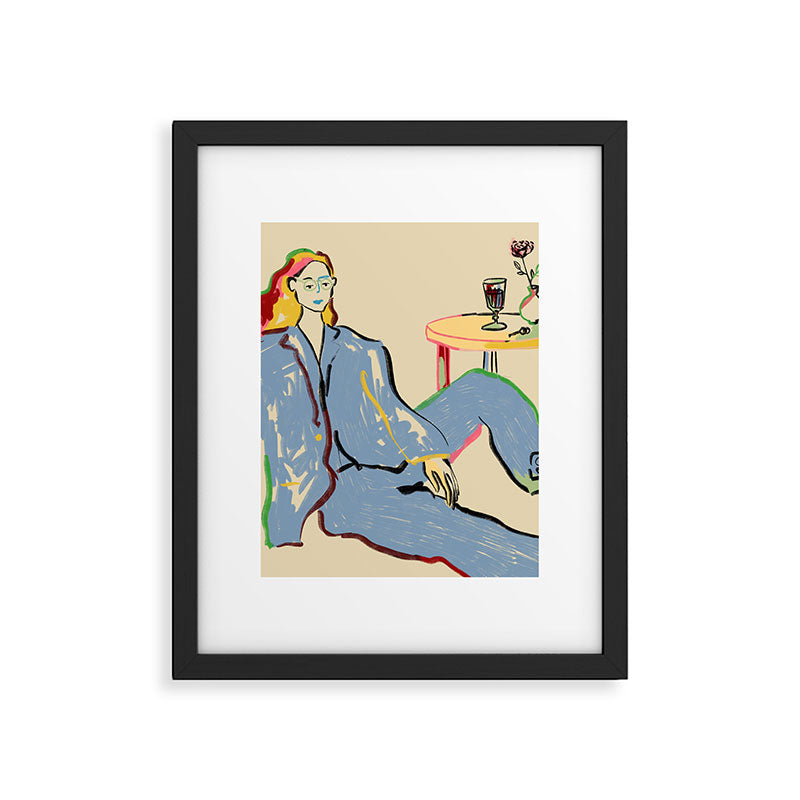 SOLITUDE Framed Art Print Gallery Image 6