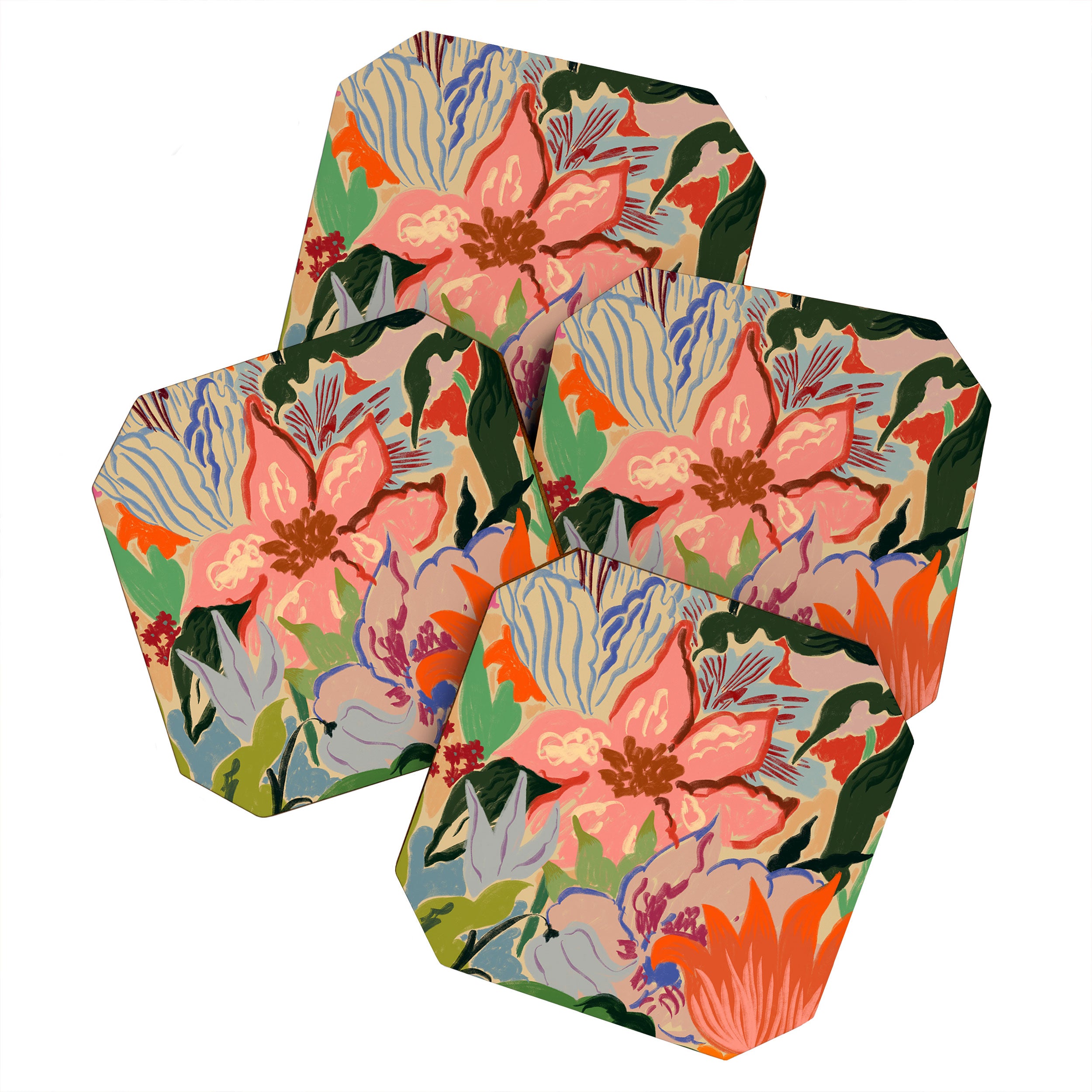 SUMMER BOUQUET Coaster Gallery Image 1