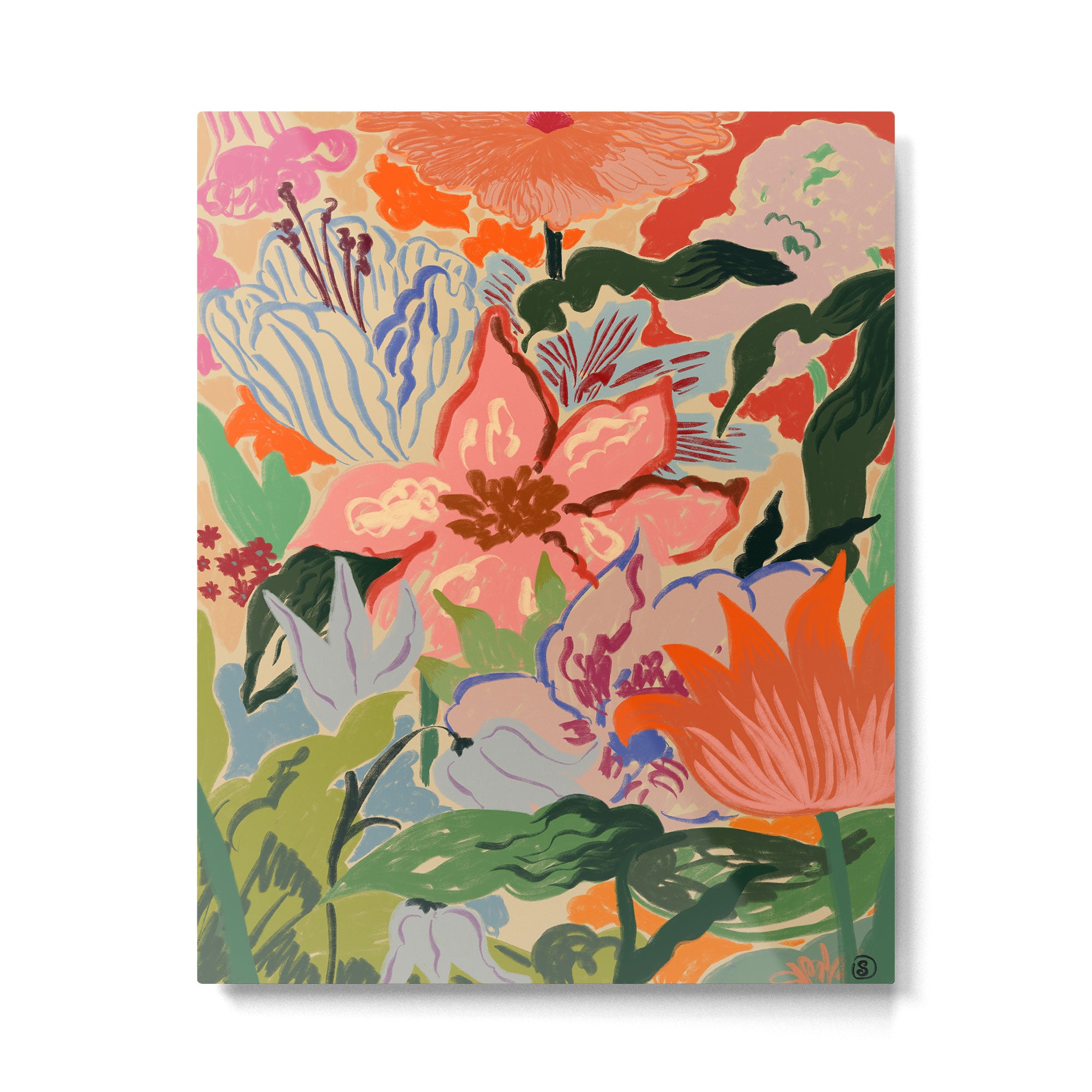 SUMMER BOUQUET Metal Print Gallery Image 4