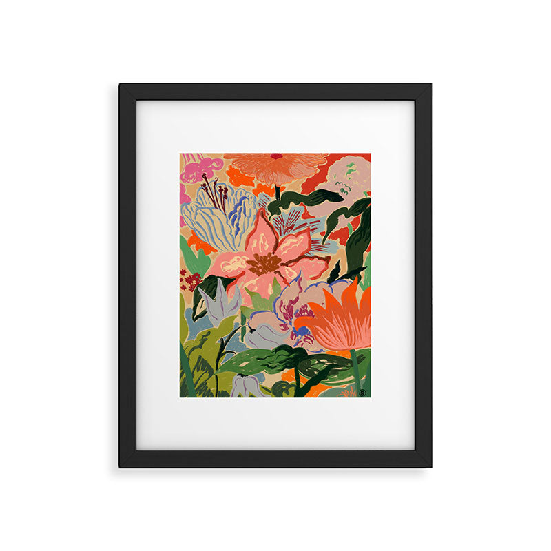 SUMMER BOUQUET Framed Art Print Gallery Image 4