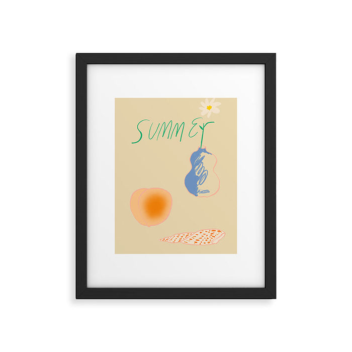 SUMMER ESSENCE Framed Art Print Gallery Image 1
