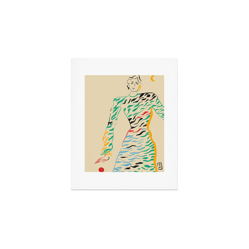 SUN AND MOON Art Print Gallery Image 1