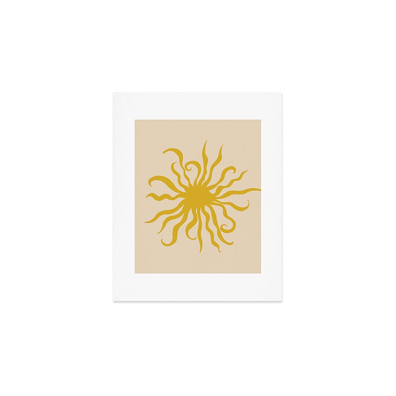 SUN CREATURE BRIGHT Art Print Gallery Image 1