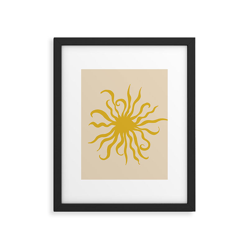 SUN CREATURE BRIGHT Framed Art Print Gallery Image 6