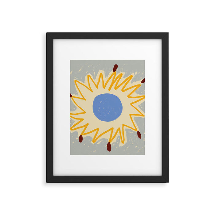 SUN Framed Art Print Gallery Image 1