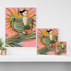 SUN POWER Canvas Print Gallery Image 3