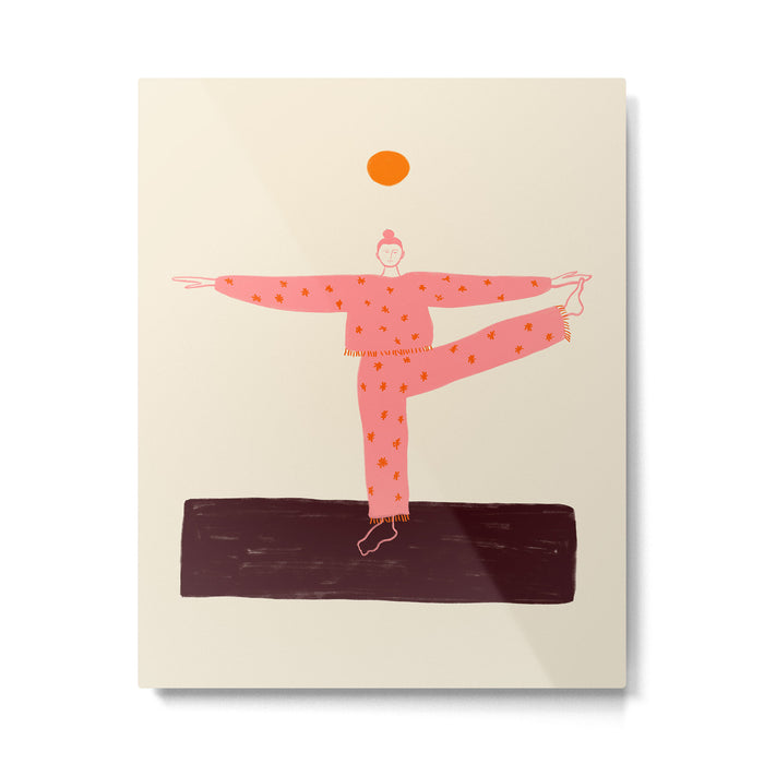 SUN SALUTATION Metal Print Gallery Image 1