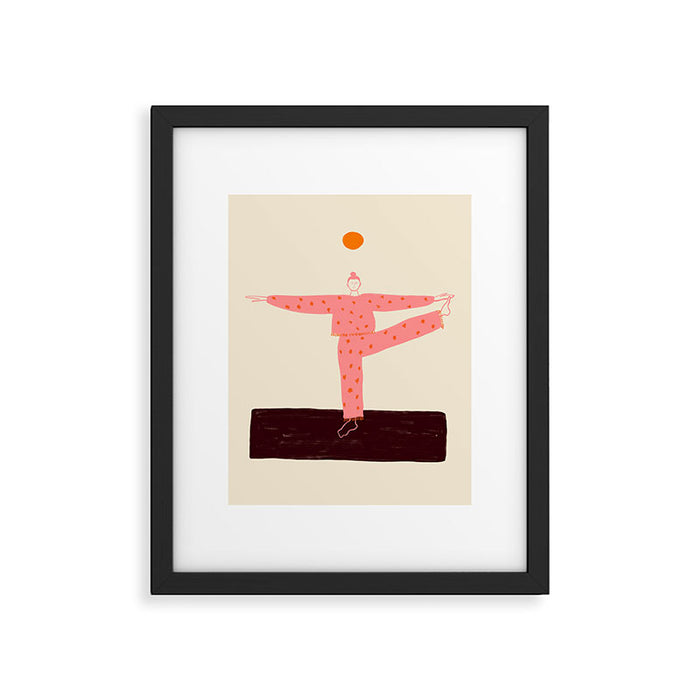 SUN SALUTATION Framed Art Print Gallery Image 1