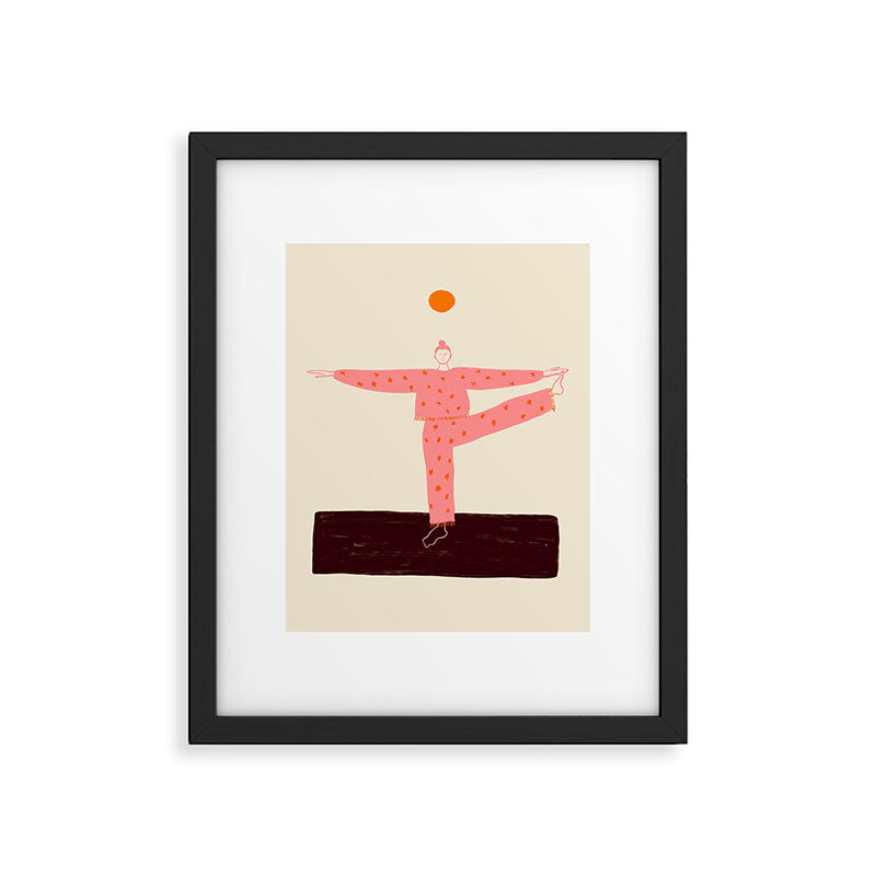 SUN SALUTATION Framed Art Print Gallery Image 5