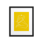 SUNNY WOMAN Framed Art Print Gallery Image 6