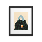 tangerine Framed Art Print Gallery Image 5
