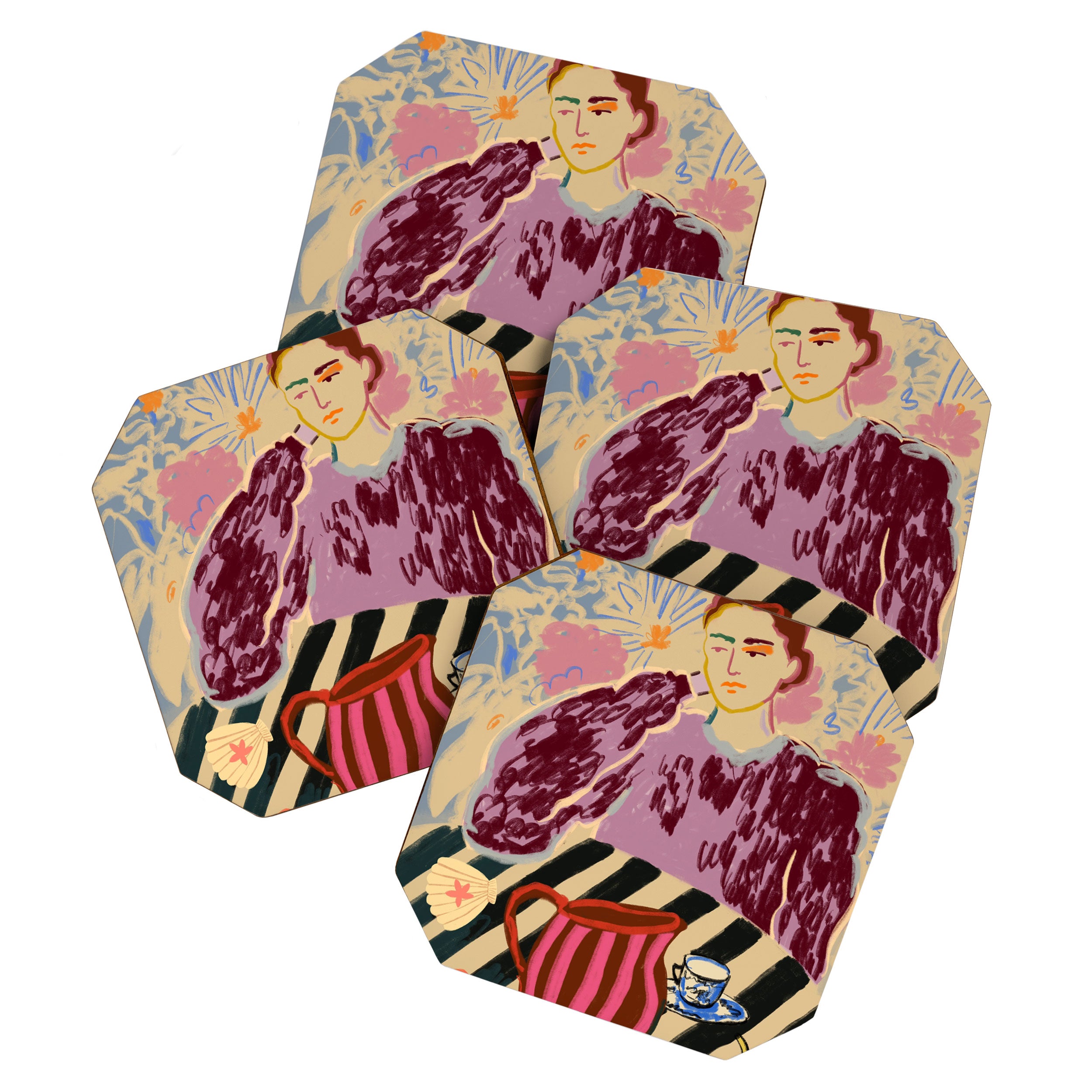 TANGERINES Coaster Gallery Image 1