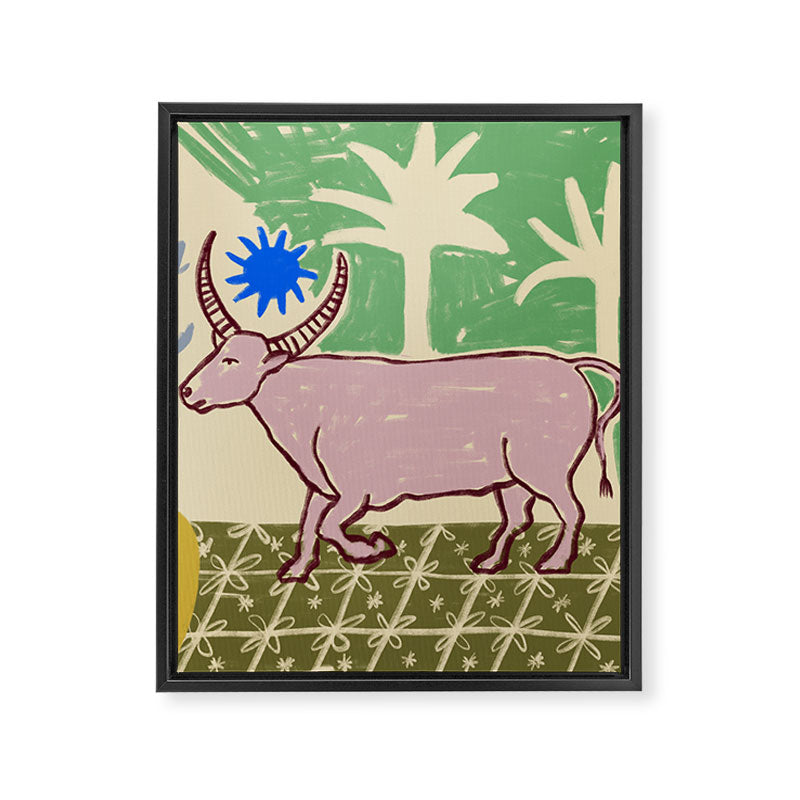 TAURUS Framed Canvas Print Gallery Image 3