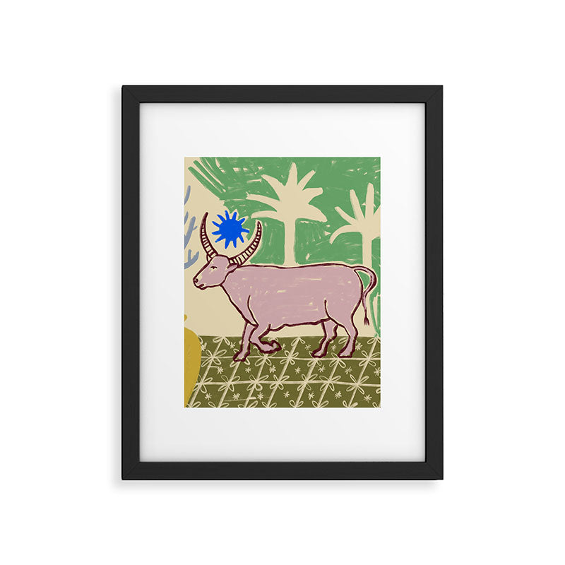 TAURUS Framed Art Print Gallery Image 6