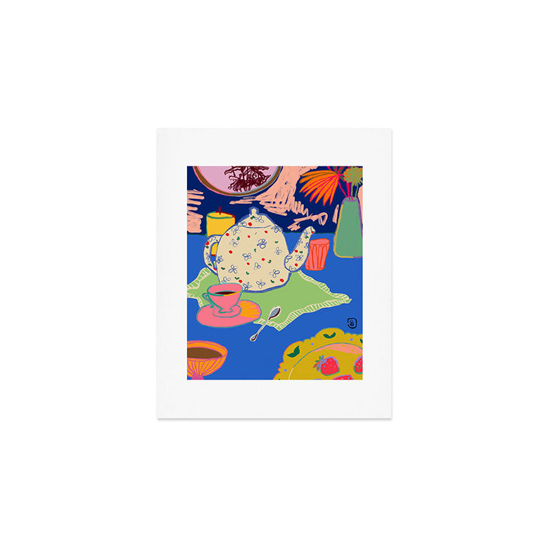 TEA TIME  Art Print Gallery Image 1