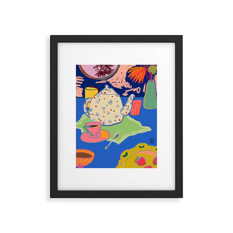 TEA TIME  Framed Art Print Gallery Image 5