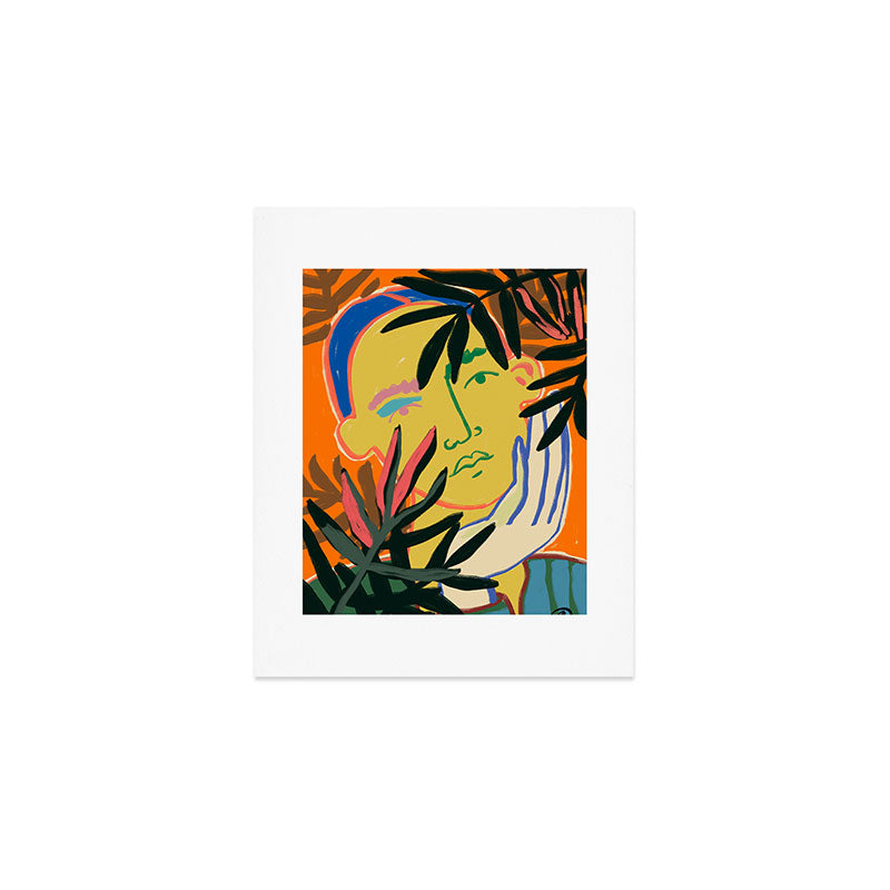 THINKING OF FALL Art Print Gallery Image 1