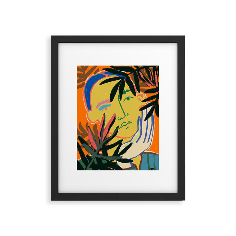 THINKING OF FALL Framed Art Print Gallery Image 5