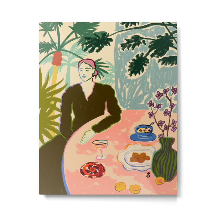 TROPICAL BRUNCH Metal Print Gallery Image 1