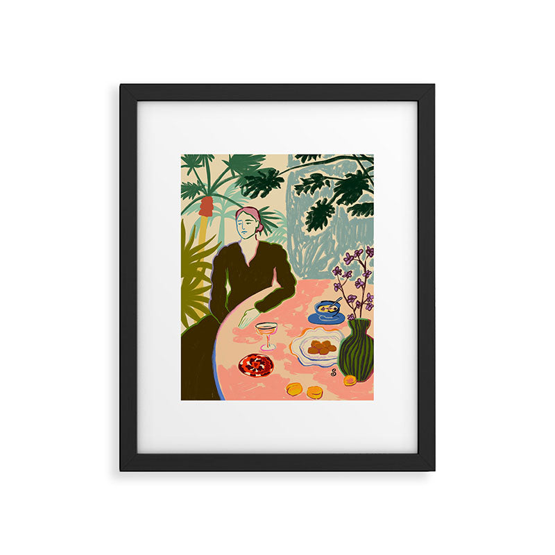 TROPICAL BRUNCH Framed Art Print Gallery Image 4