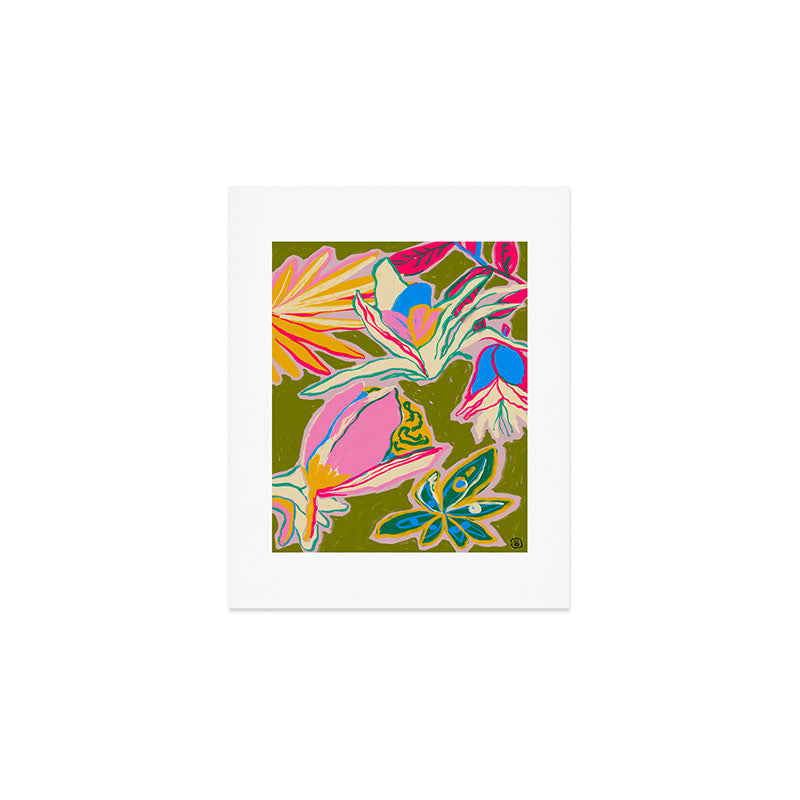 TROPICAL GARDEN Art Print Gallery Image 1